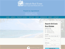 Tablet Screenshot of calabashrealtors.com